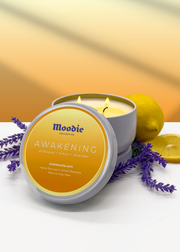 Awakening: driftwood + lemon + lavender