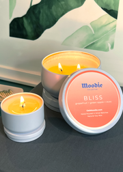 Bliss: grapefruit + green apple + mint