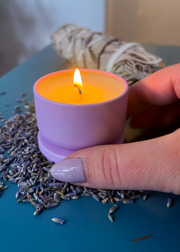 Purity: sage + lavender + beach wood